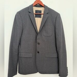 All Saints Men’s Gray Blazer